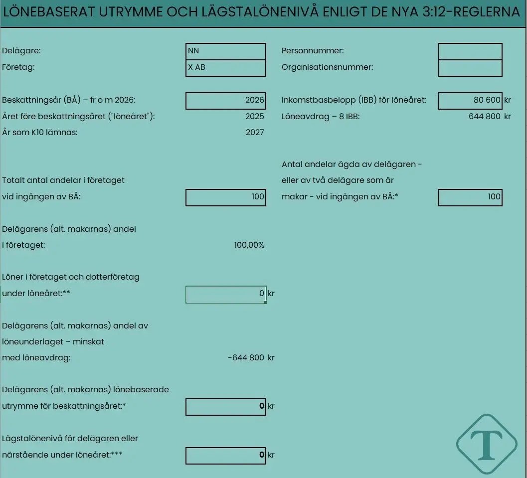 räknesnurralönebaserat utrymme
